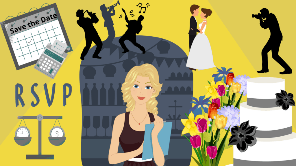 27 Questions To Ask Before You Hire A Wedding Planner 4 Wedding planning with music and flowers.