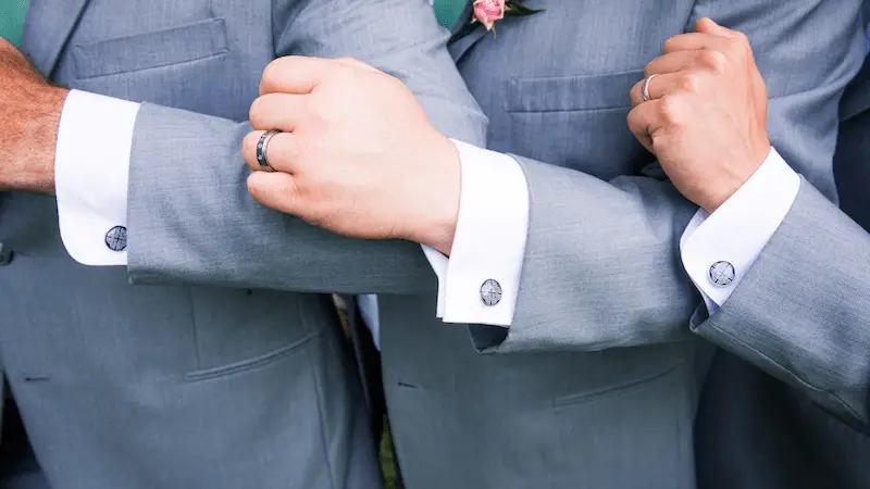 12 months wedding timeline - Groom's Attire and Groomsmen's Outfits