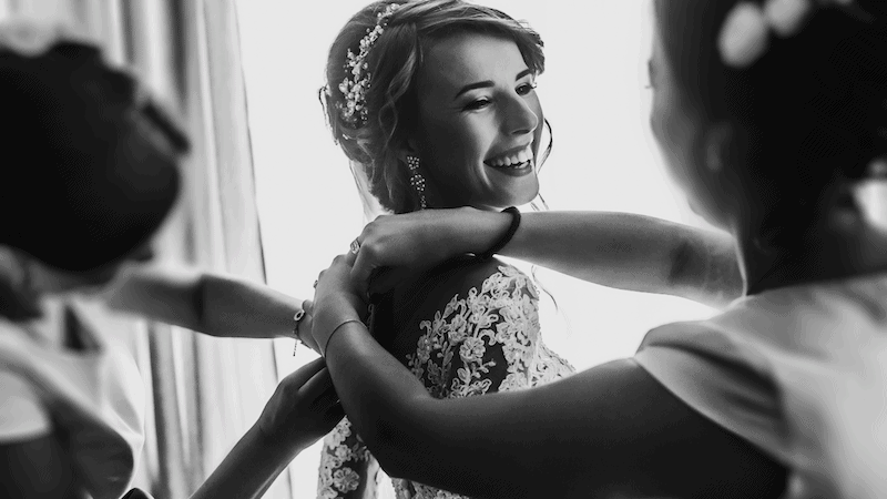 bridal suite - dressing room - bride