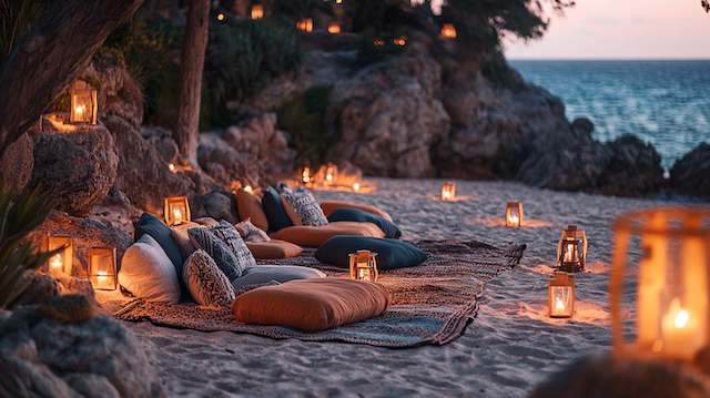 23 Beach Wedding Ideas for the Perfect Oceanfront Celebration 16 Beach Blanket Lounge