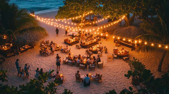 23 Beach Wedding Ideas for the Perfect Oceanfront Celebration 4 Beach Wedding Ideas Breezy Beach Reception