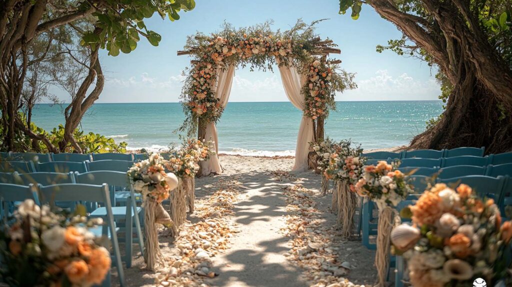 23 Beach Wedding Ideas for the Perfect Oceanfront Celebration 1 Beach Wedding Ideas Ceremon