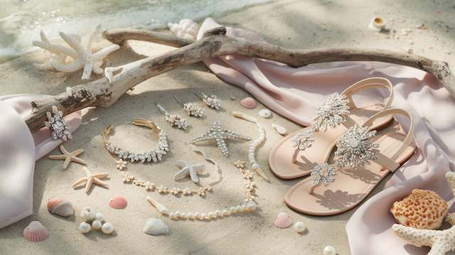 23 Beach Wedding Ideas for the Perfect Oceanfront Celebration 18 Beachy Bridal Accessories