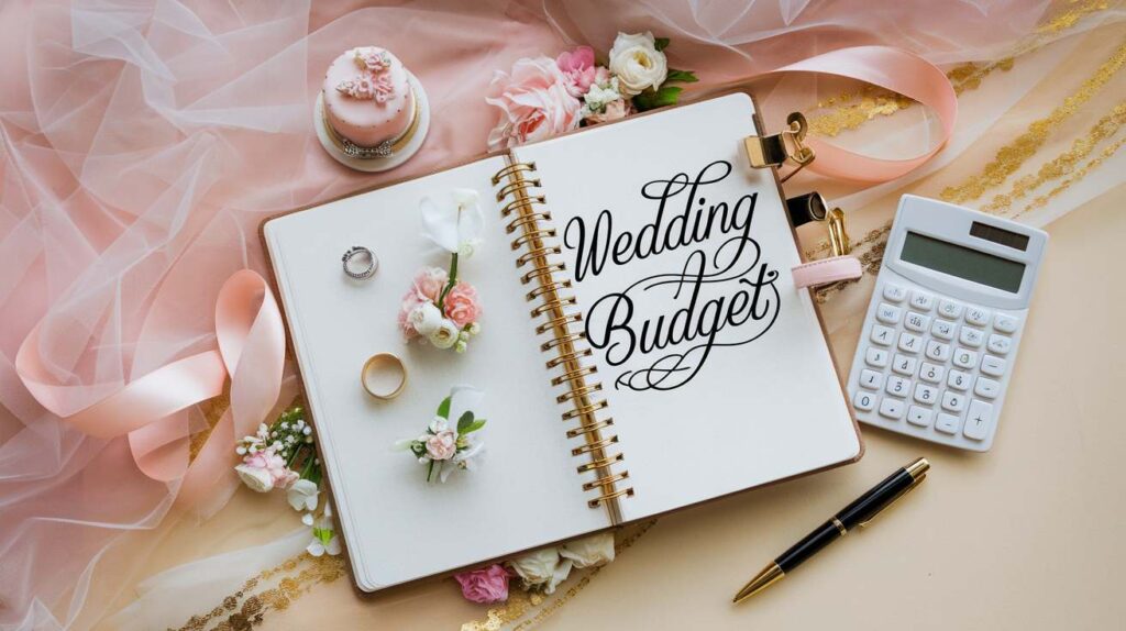 12-Month Wedding Timeline 1 Wedding budget planning with floral accents - 12-month wedding timeline