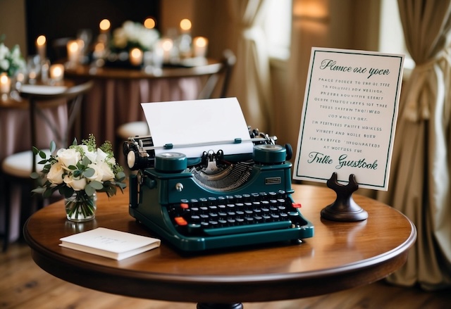 vintage-inspired theme typewriter