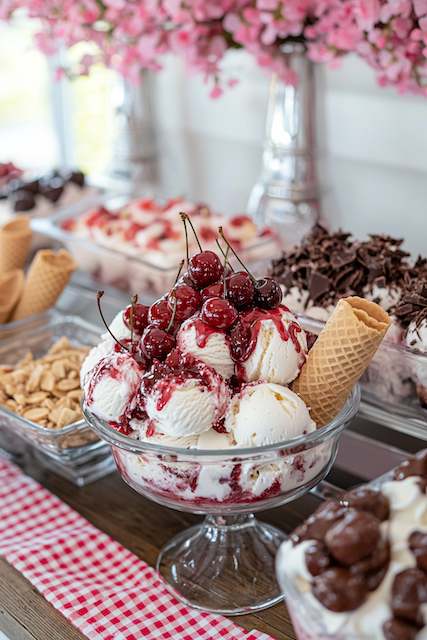 Cherry-Flavored Ice Cream Bar Cherry-Flavored Ice Cream Bar