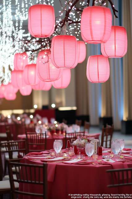 Romantic Twinkly Lighting with a Cherry Twist Romantic Twinkly Lighting with a Cherry Twist