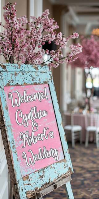 Rustic Cherry-Themed Signage Rustic Cherry-Themed Signage