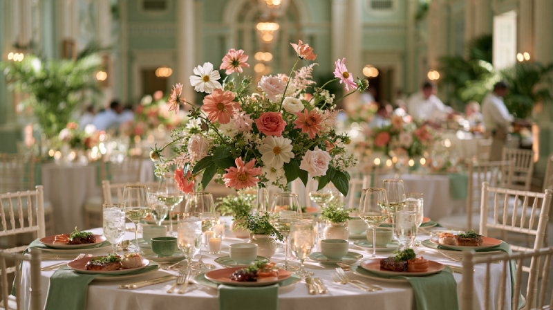 Wedding Decor 2 Sage Green and Terracotta Wedding: The Earthy Duo That Understood the Assignment